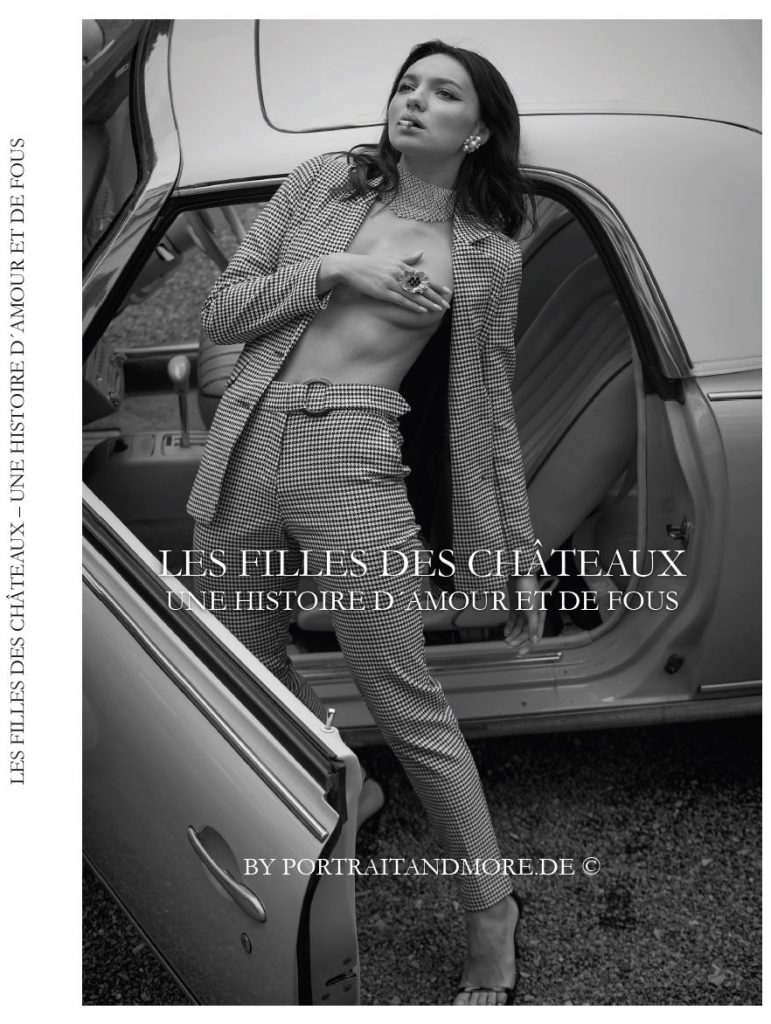 cover of the book: "Les filles des Câteaux- une histoire d´amour et de fous."